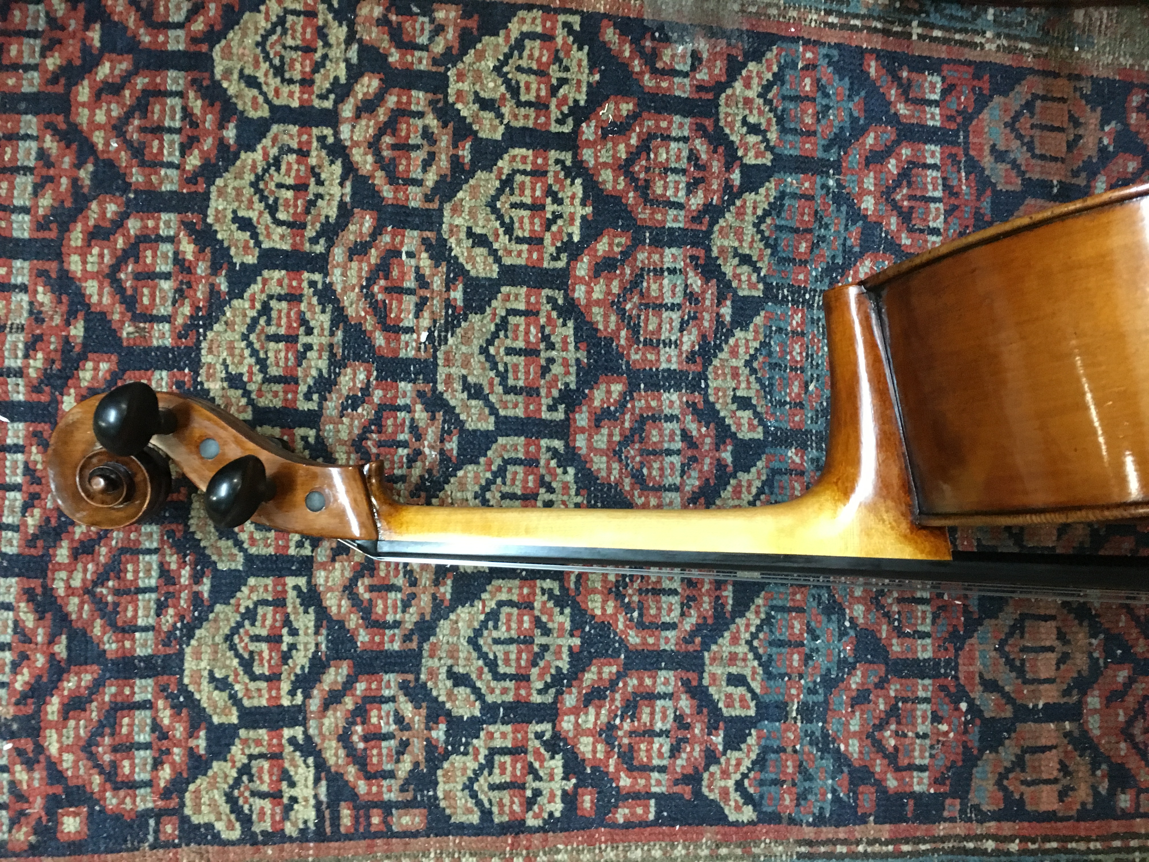 Image of the repaired instrument.