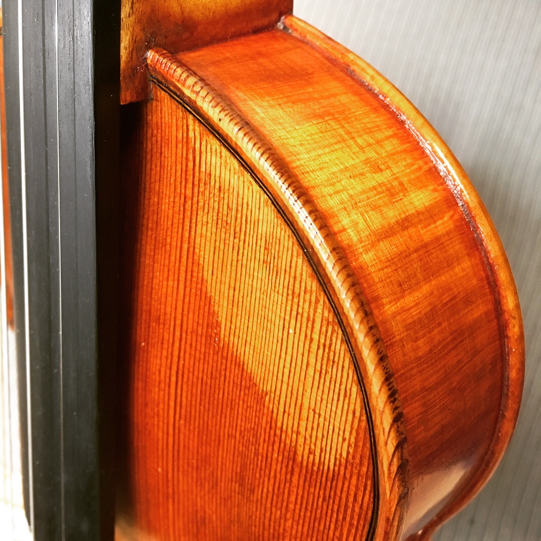 Image of the repaired instrument.