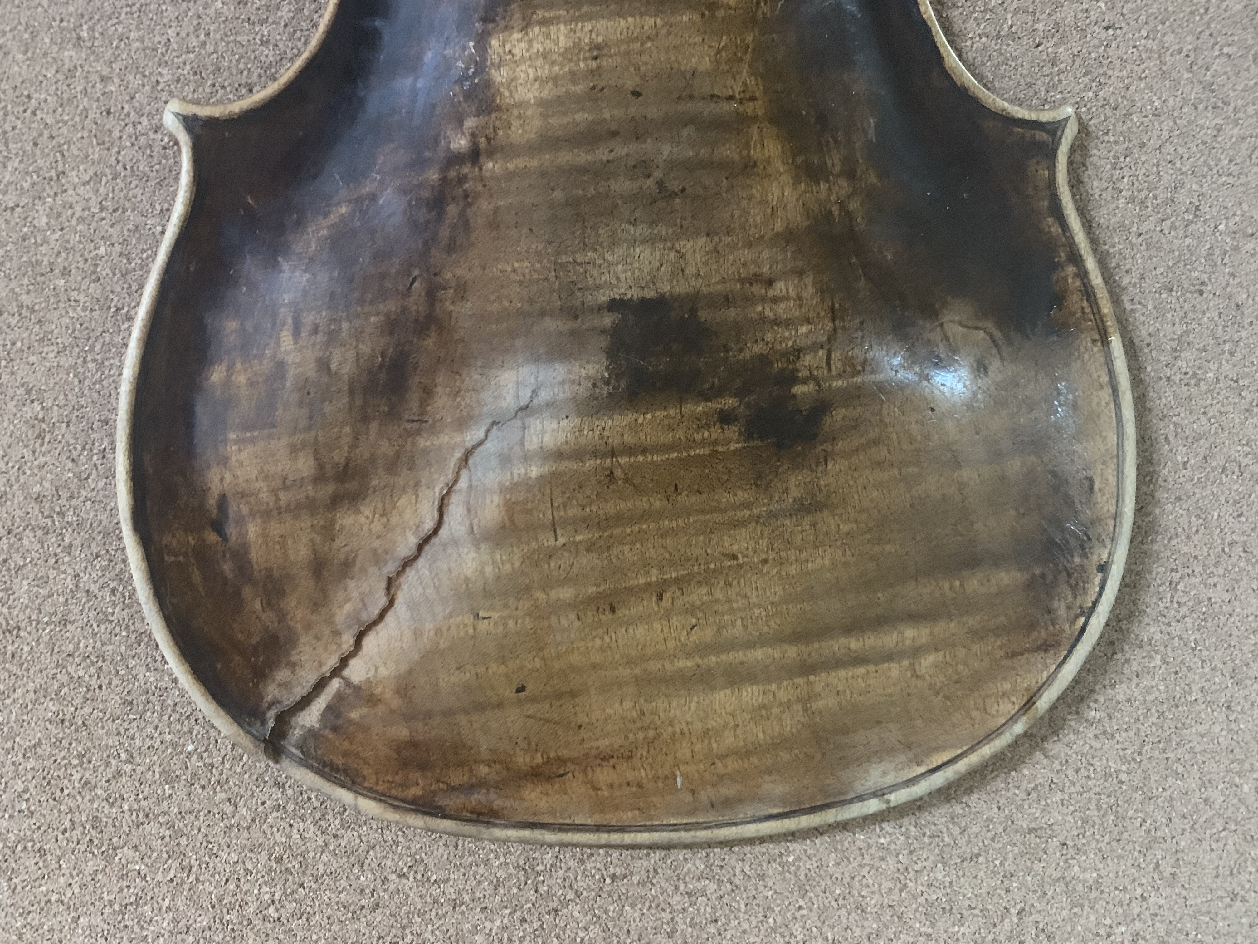 Image of the repaired instrument.